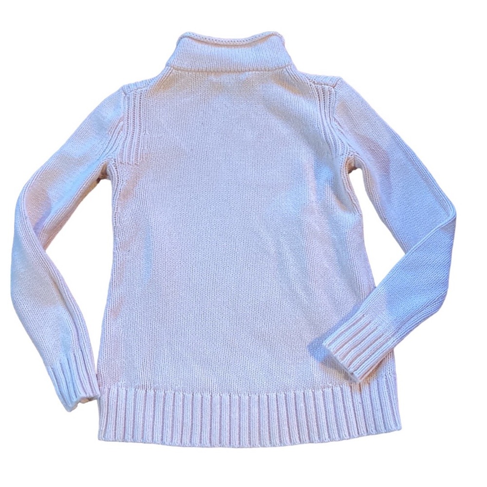 J crew Cotton Rollneck Pullover xxs